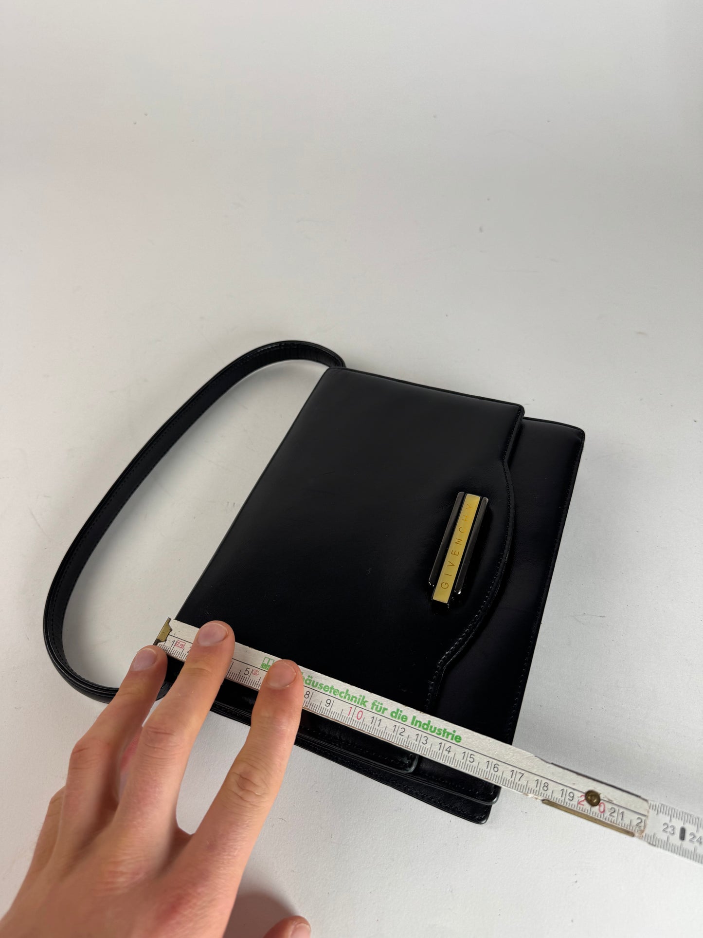 Vintage  Givenchy Whip Leather Bag Black