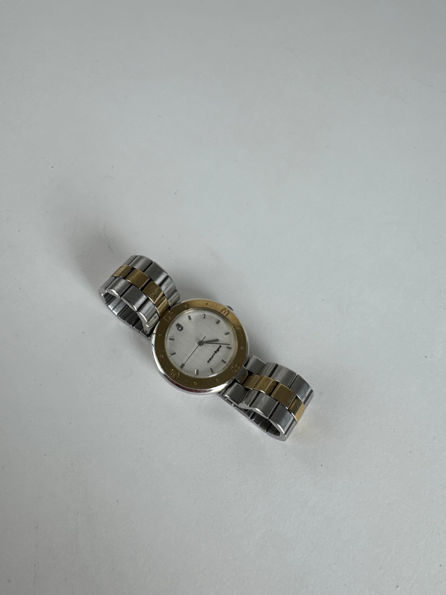Montre Courreges Vintage Acier Argent/Or