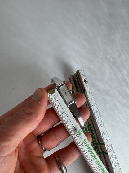 Vintage Gucci Horsebit Watch Steel Silver