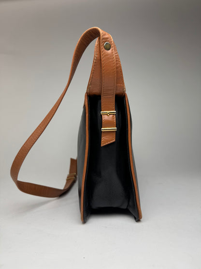 Vintage  Givenchy 4G leather Bag black brown