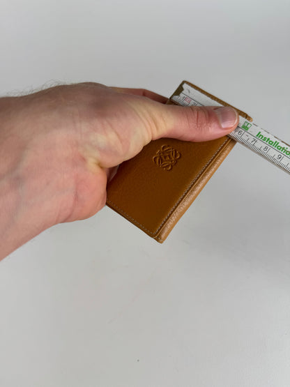 Vintage Loewe Madrid Leather Key Holder Orange