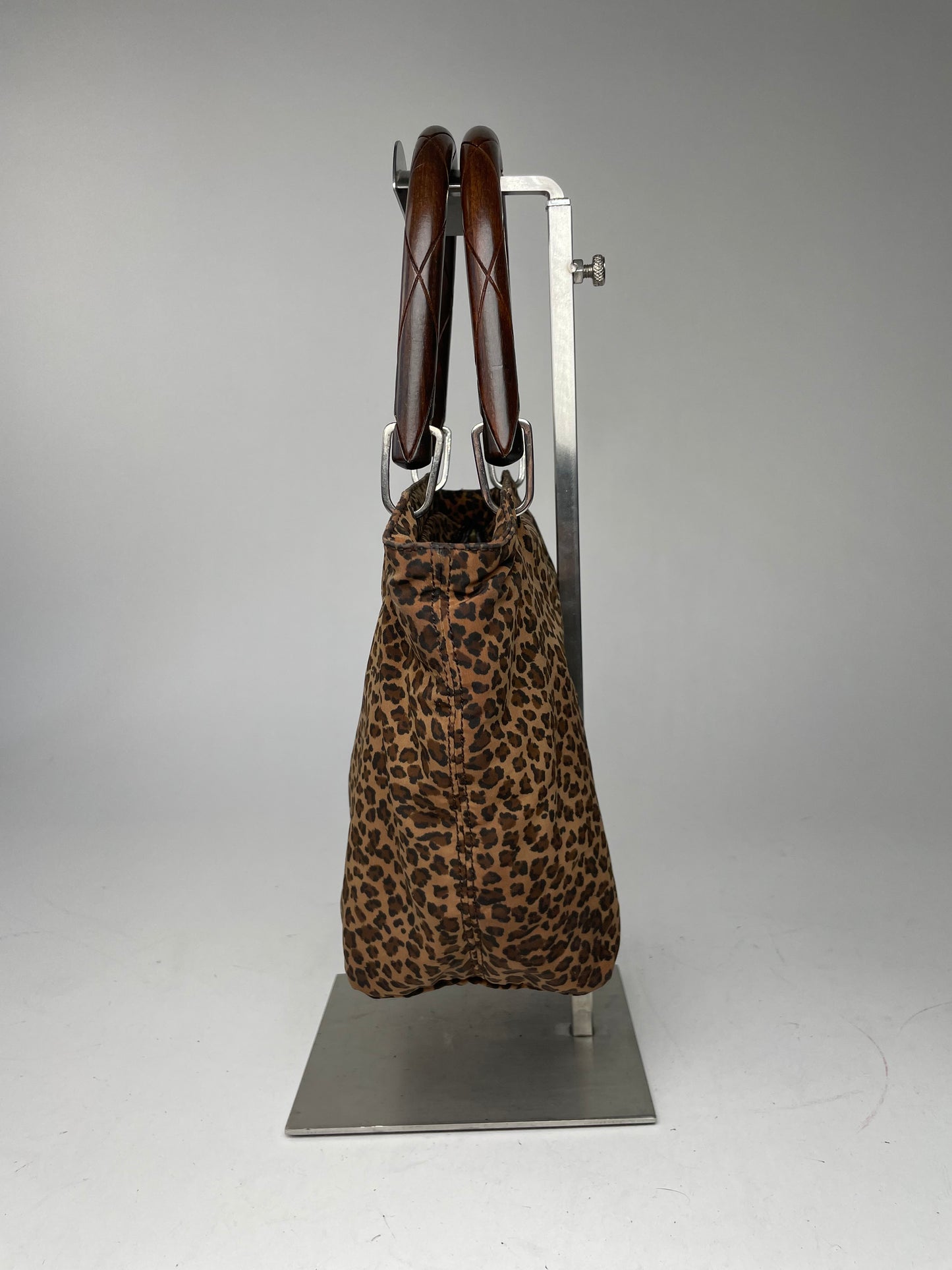 Vintage Bottega Veneta Campana Bag Leopard
