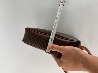 Vintage Celine Paris Triomphe Leather Monogram Bag