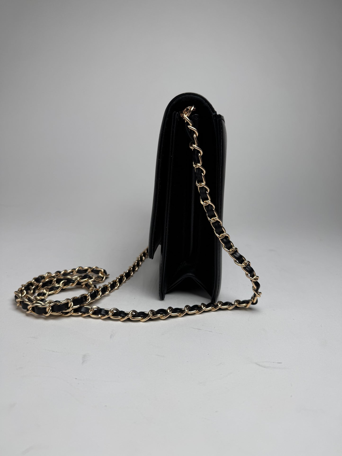 Vintage Givenchy Whip Bag Leather Black