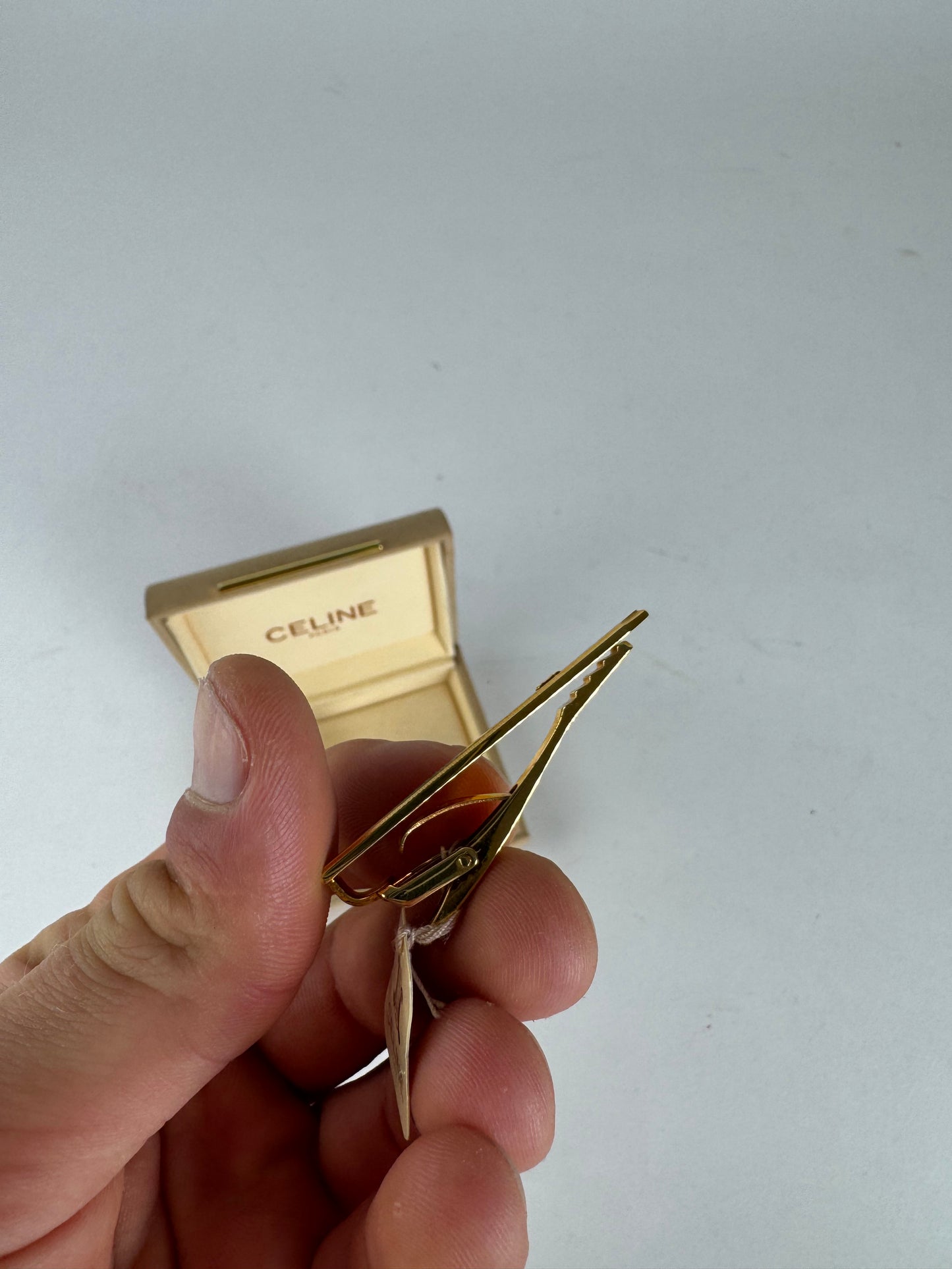 Vintage Celine Paris Money/Tie Clamp