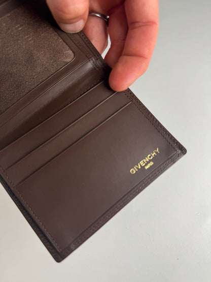 Vintage Givenchy leather Card Holder Brown