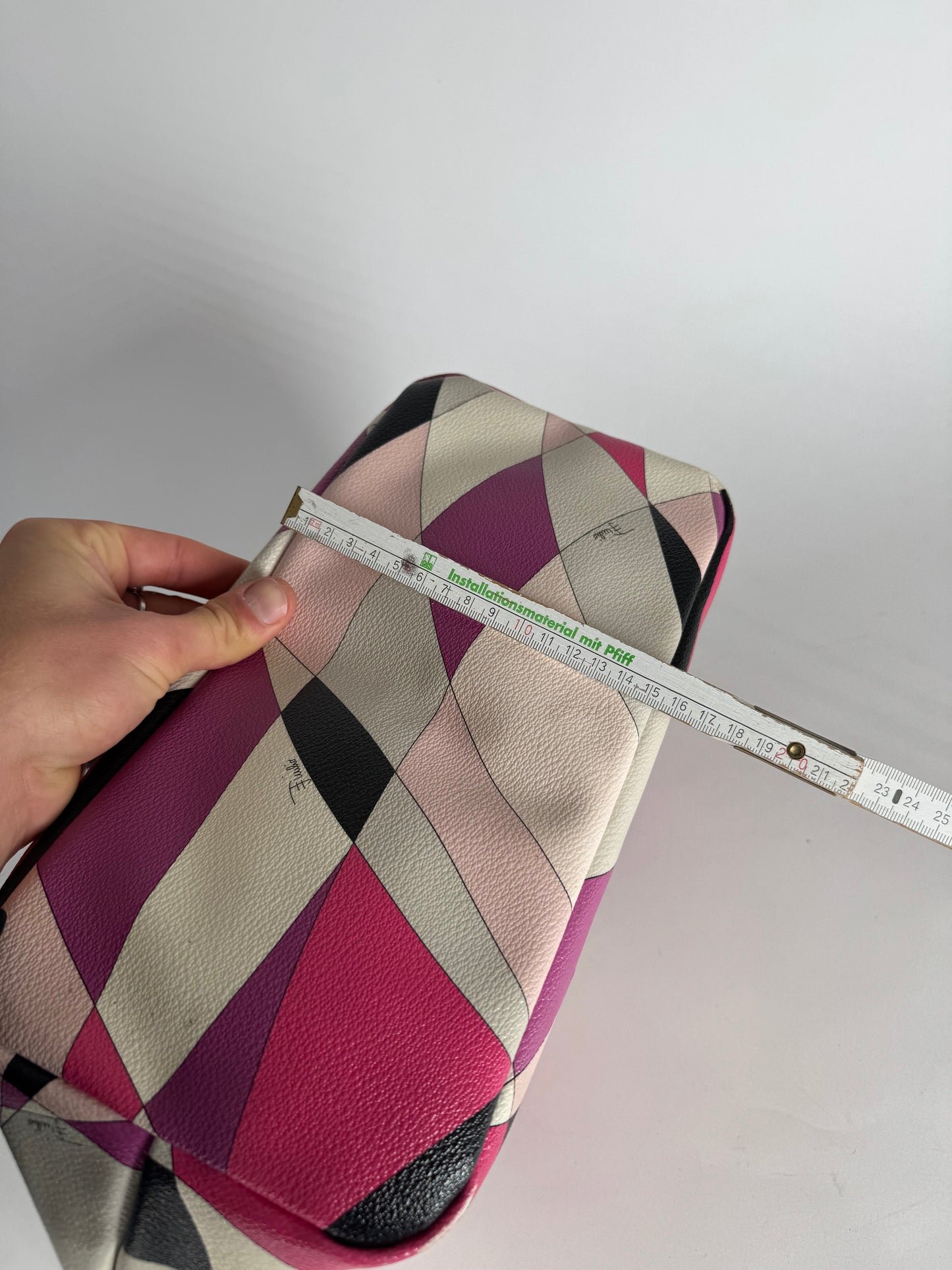 Vintage Emilio Pucci Leather Shopper