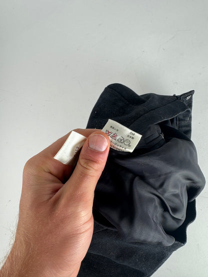Vintage Balenciaga Wool Skirt Black 34/XS