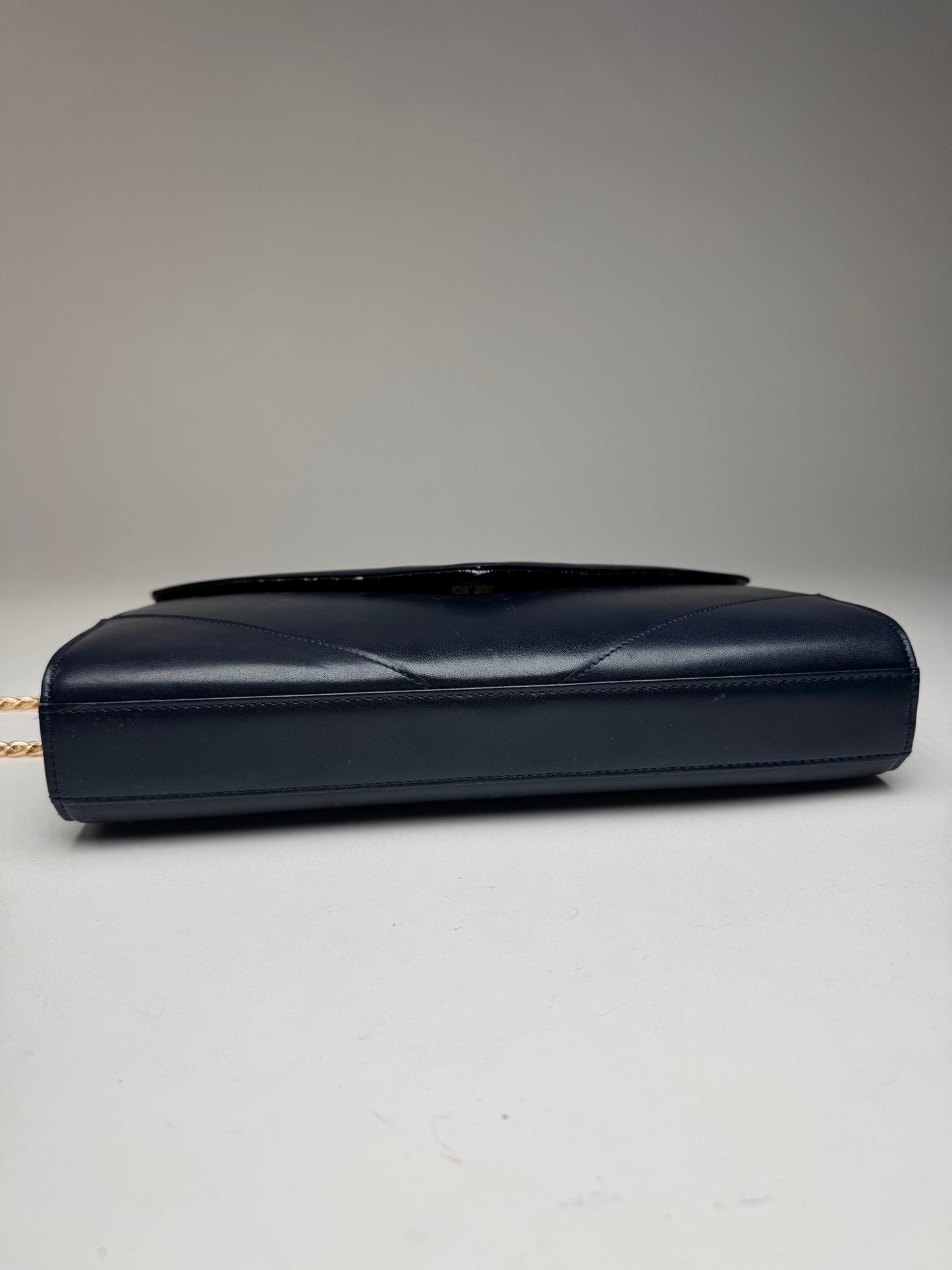 Vintage Givenchy 4G Leather Bag Navy