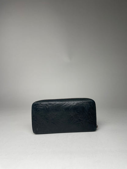 Vintage Loewe Madrid Puzzle Leather Wallet Black