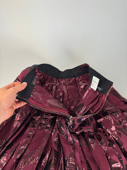 Vintage Dolce & Gabbana Special Edition Skirt purple/black 40/L