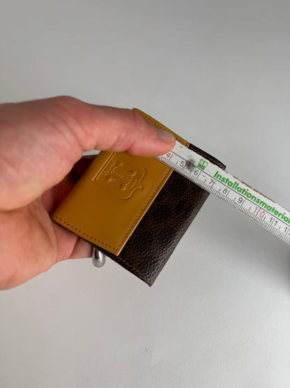 Vintage Celine Paris Monogram Leather Card Holder