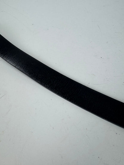 Vintage Prada Leather Belt Black