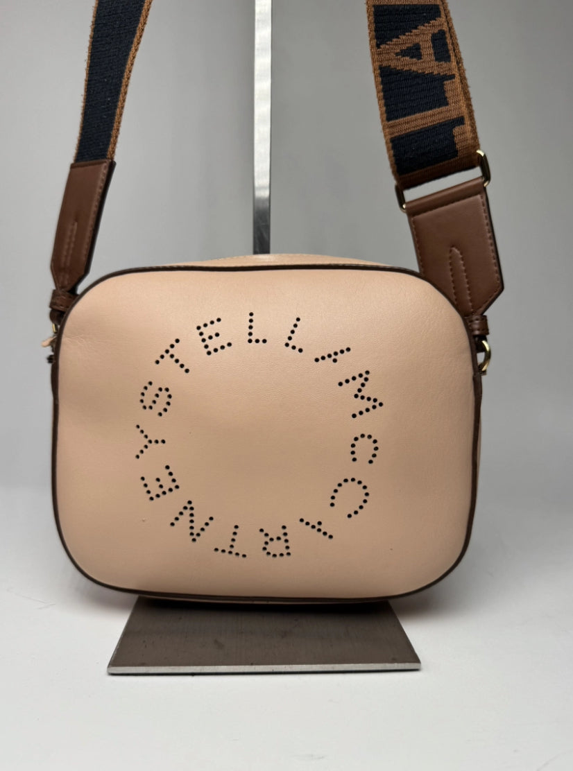 Vintage Stella Mc Cartney Vegan Leather Logo Bag rose