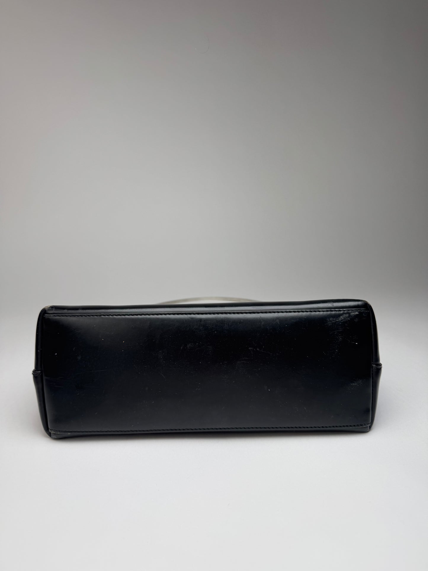 Vintage Gucci By Tom Ford Leather Bag Black