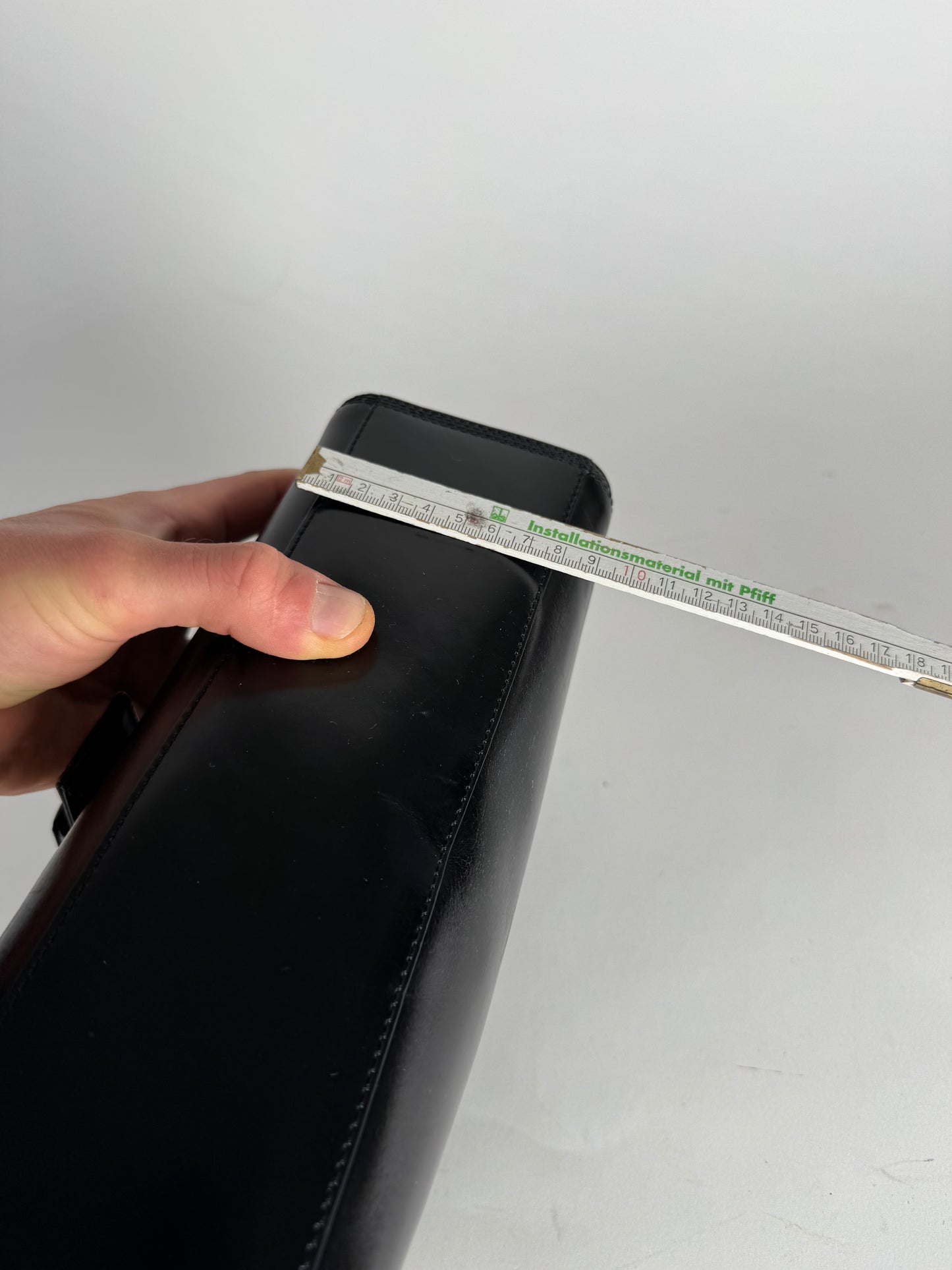 Vintage Loewe Madrid Puzzle Leather Bag black