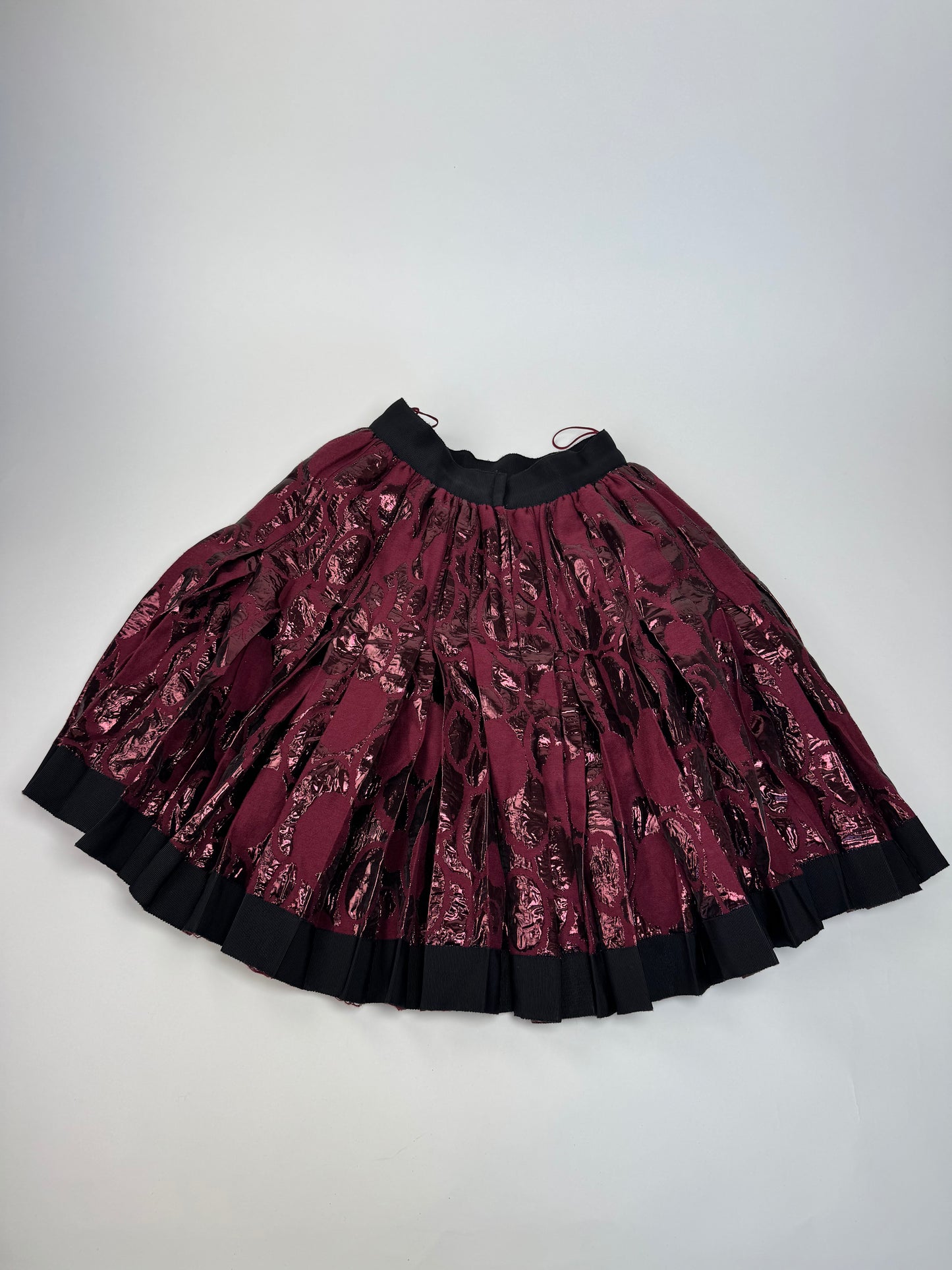 Vintage Dolce & Gabbana Special Edition Skirt purple/black 40/L
