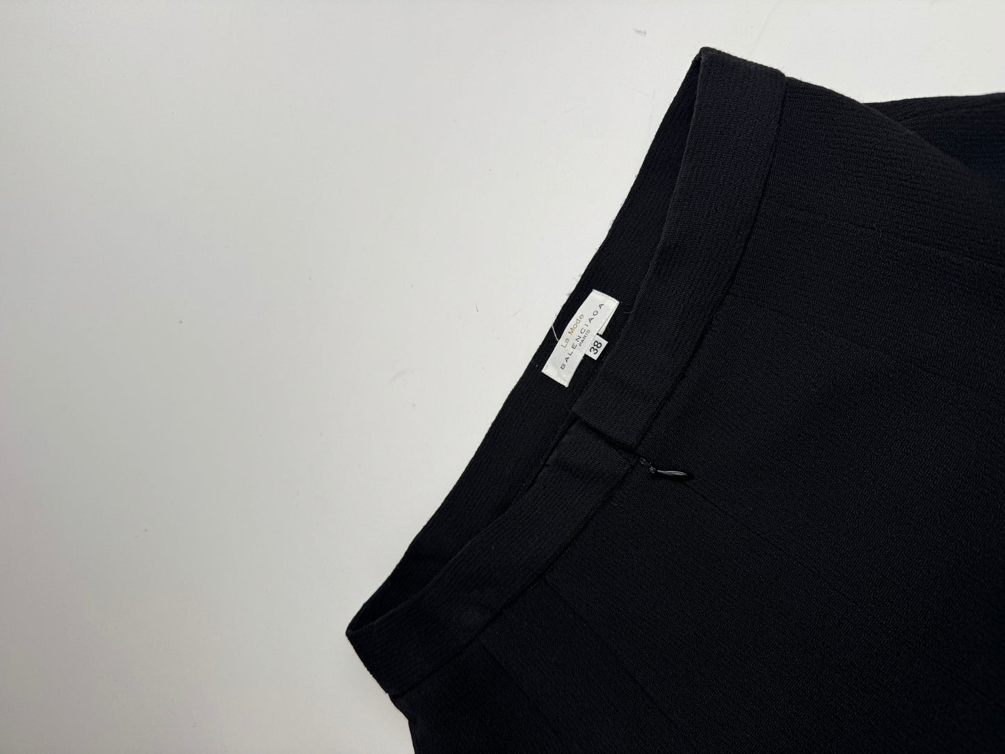 Vintage Balenciaga Paris Twin Set Black 38/M