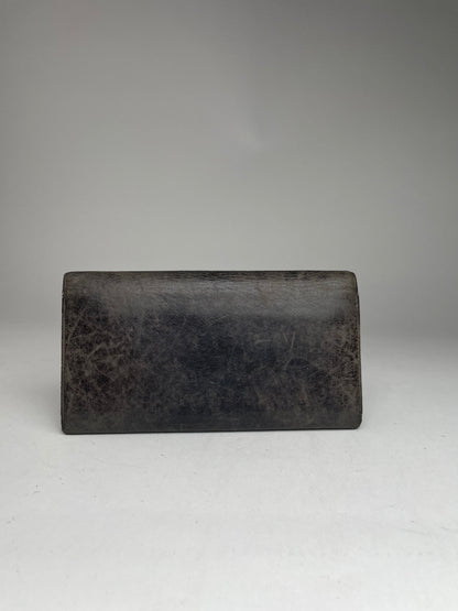 Vintage Balenciaga Leather City Wallet Anthracite