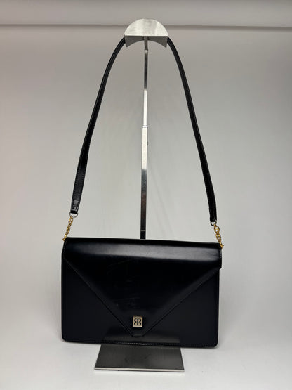 Vintage Balenciaga Patent Leather Shoulder bag black