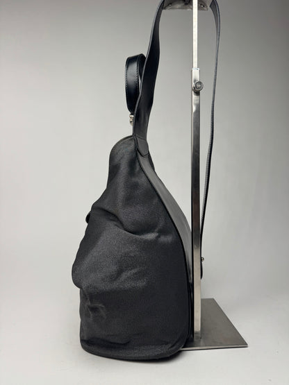 Vintage Loewe Madrid Leather Crossbody Bag / Backpack