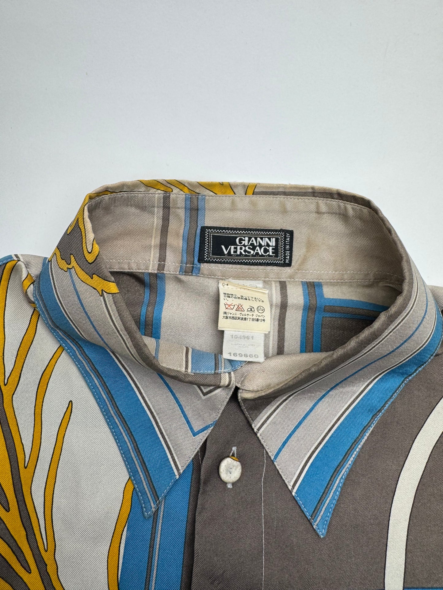 Vintage Gianni Versace Silk Shirt 52/L
