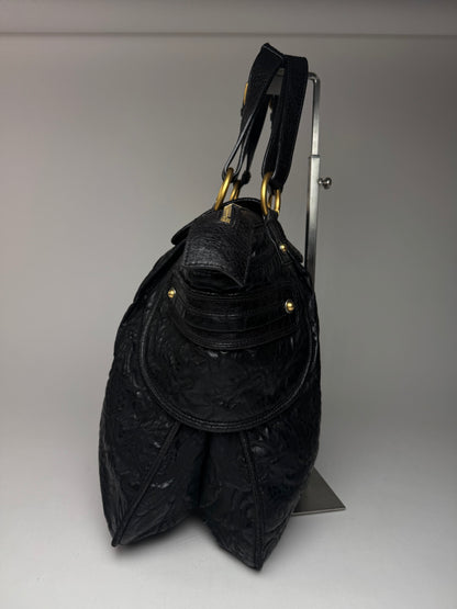Vintage Stella Mc Cartney Leather Bag Black