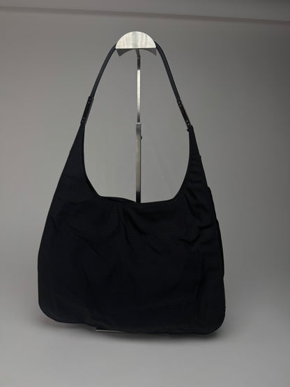 Vintage Gucci Canvas / Leather bag black