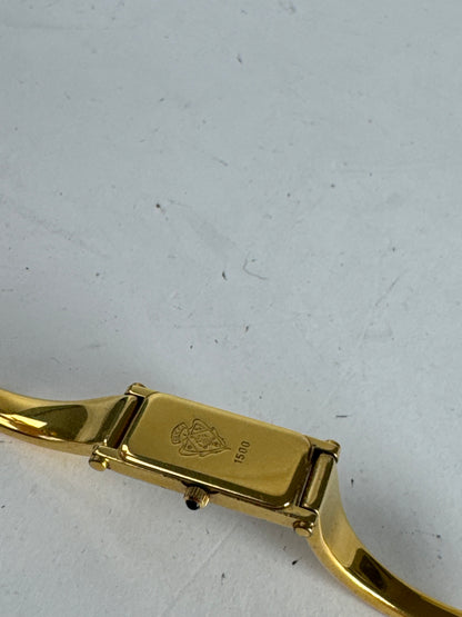 Vintage Gucci Horsebit Watch steel golden