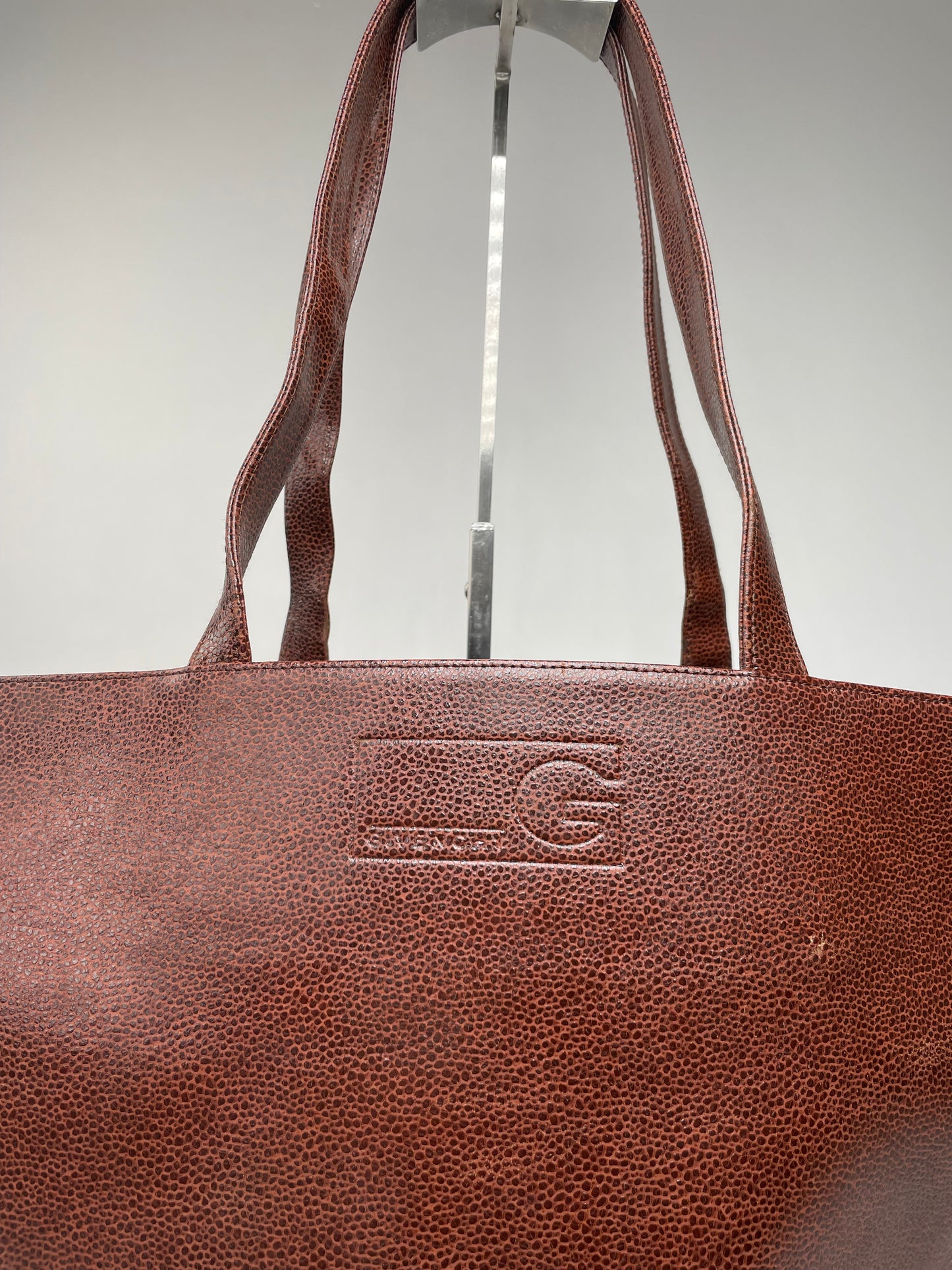 Vintage Givenchy Antigona Leather Shopper Bag Brown