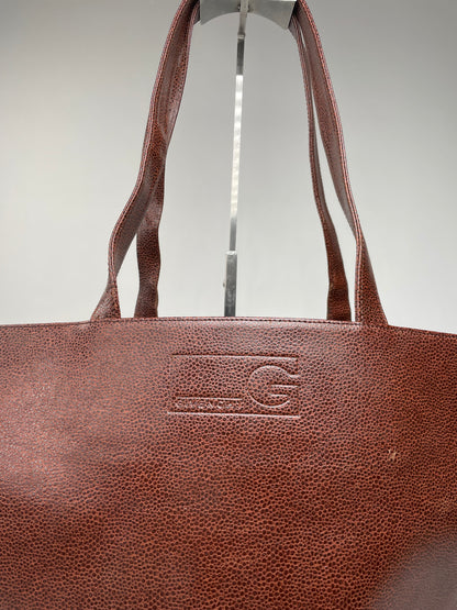 Vintage Givenchy Antigona Leather Shopper Bag Brown