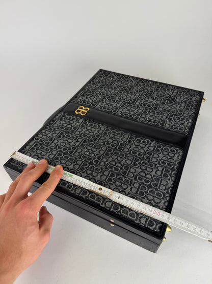 Vintage 70s Balenciaga Monogram Suitcase