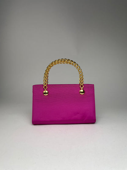 Vintage Givenchy Canvas Whip Bag Purple