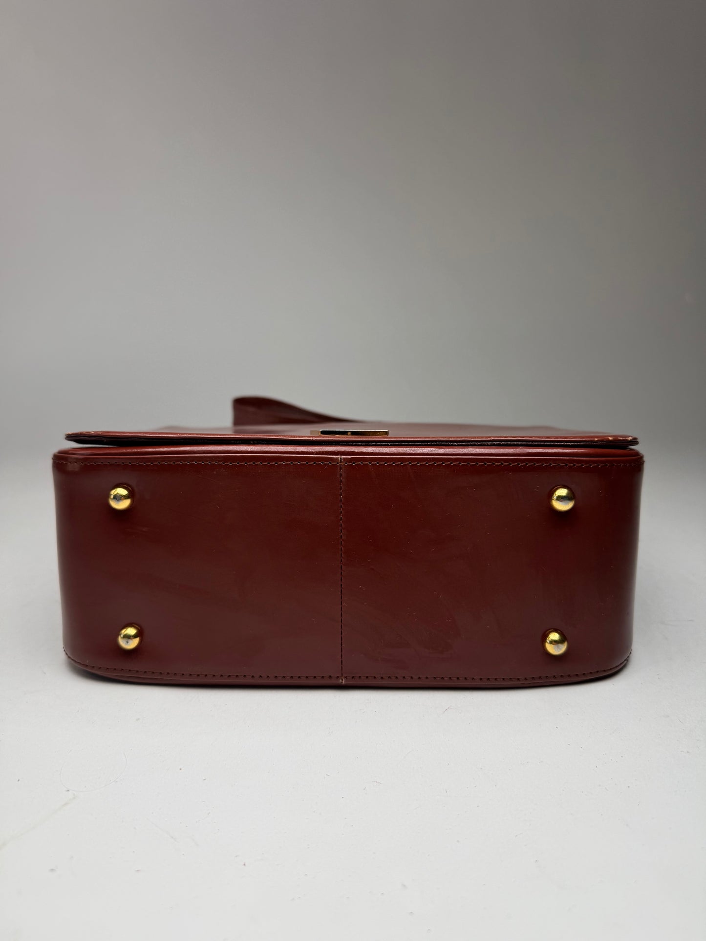 Vintage Givenchy 4G Leather Bag Brown