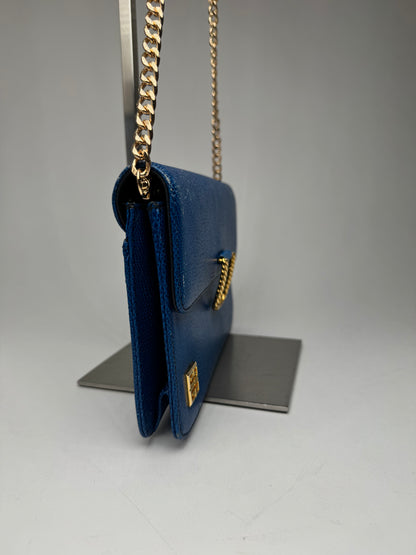 Vintage Givenchy 4G leather Bag Blue