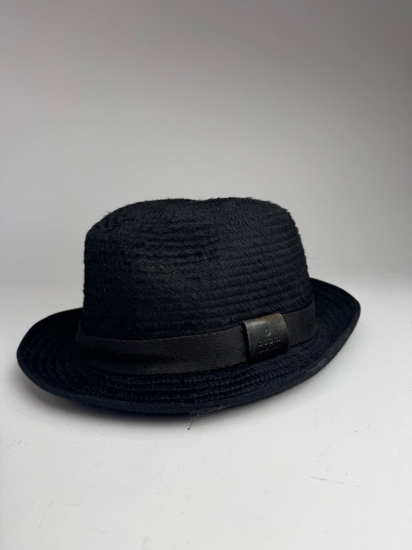 Vintage Gucci Wool Hat Black L