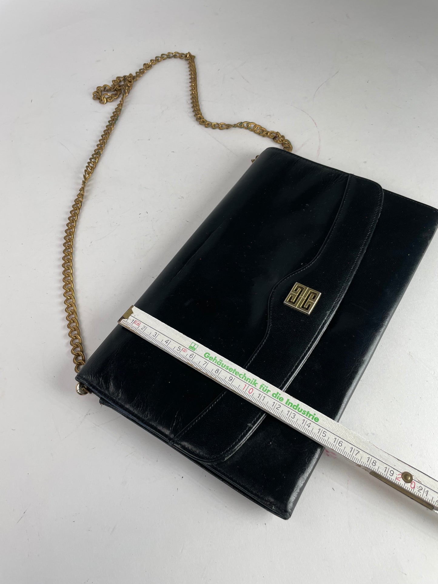 Vintage  Givenchy 4G Leather Bag black