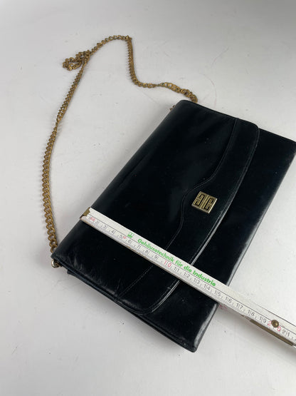 Vintage  Givenchy 4G Leather Bag black
