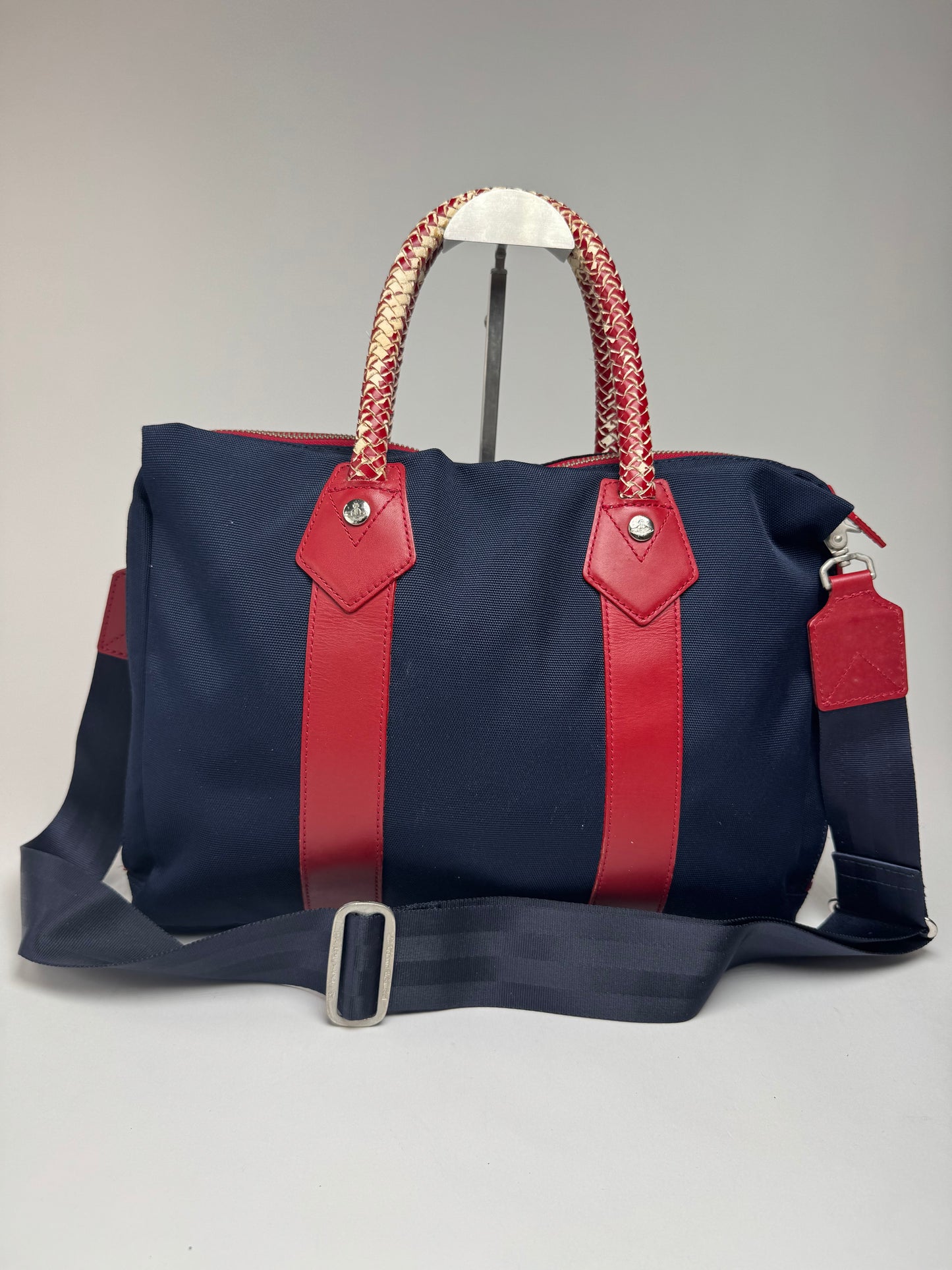 Vintage Vivienne Westwood 2 Way Bag Red Marine