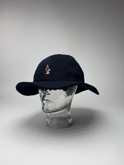 Vintage Pleats Please Wool Hat Marine