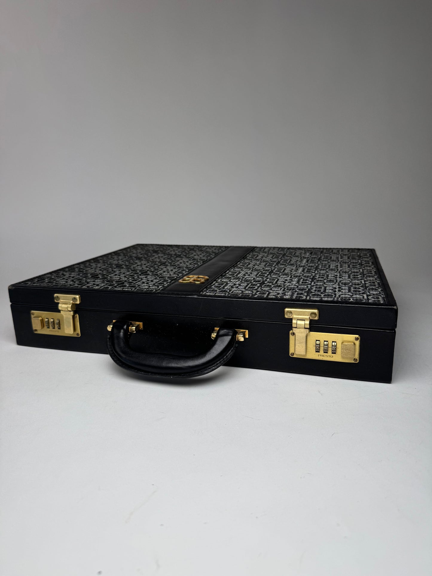 Vintage 70s Balenciaga Monogram Suitcase