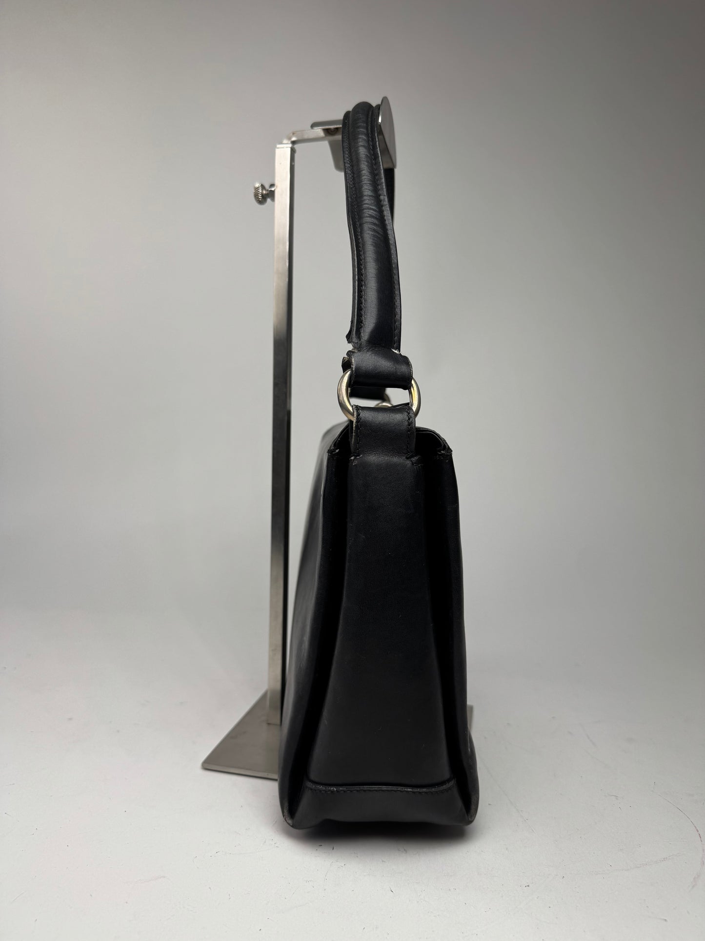 Vintage Gucci Leather Bag Black