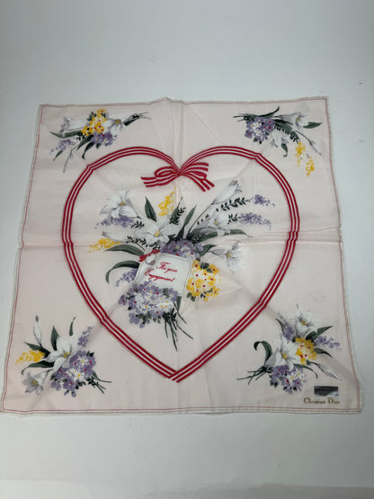 Vintage Christian Dior Silk Scarf engagement