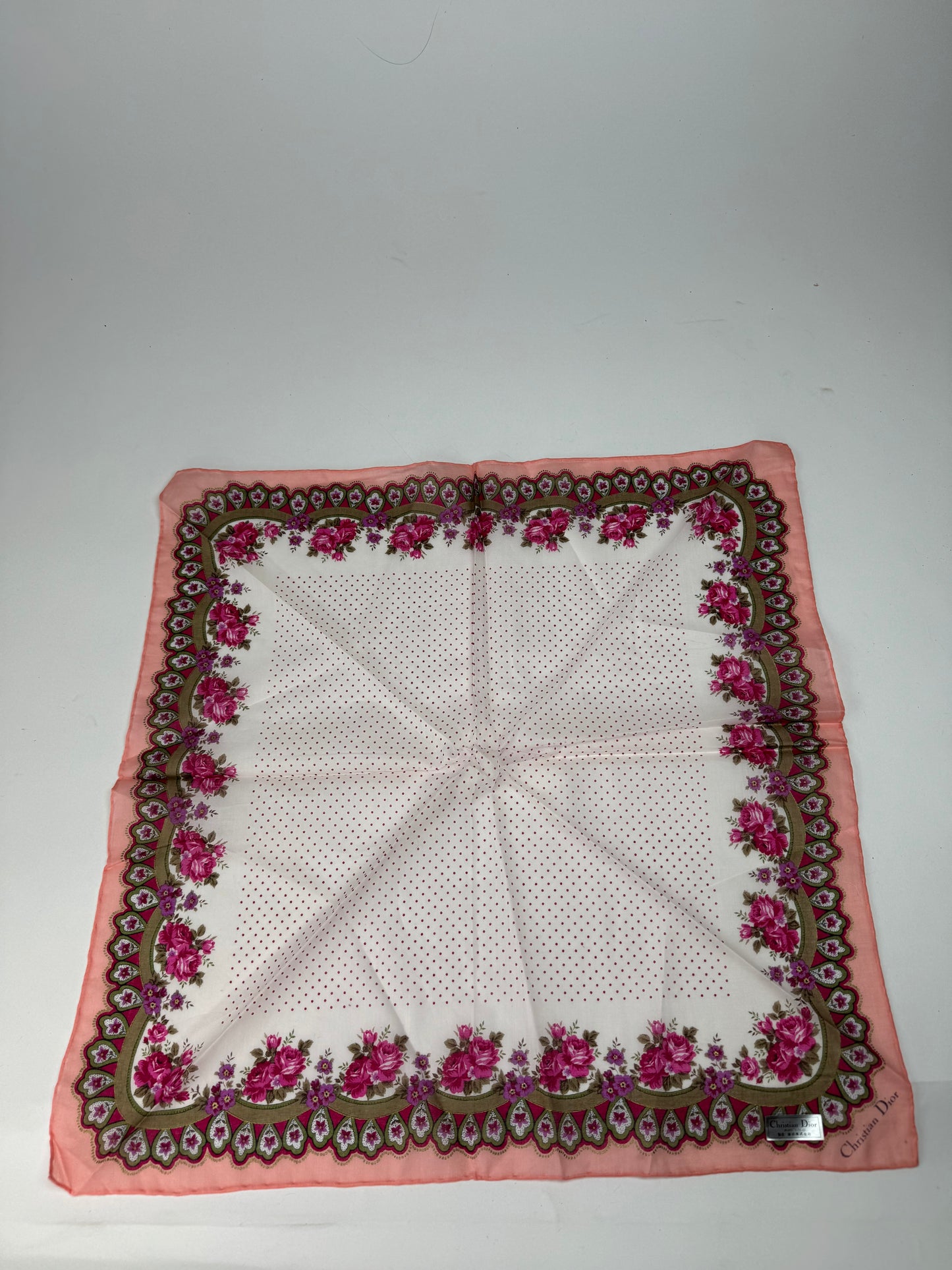 Vintage Dior Silk Scarf