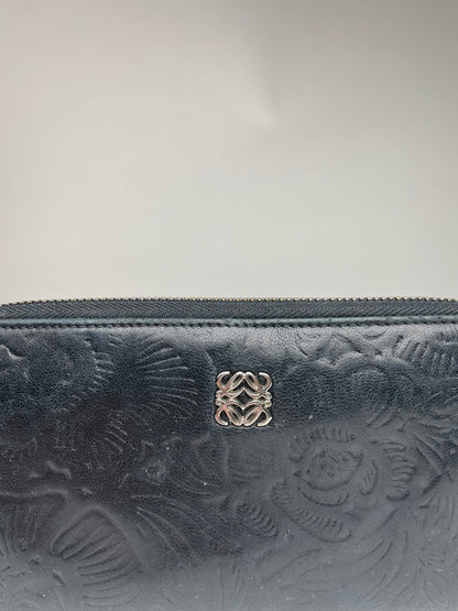 Vintage Loewe Madrid Puzzle Leather Wallet Black