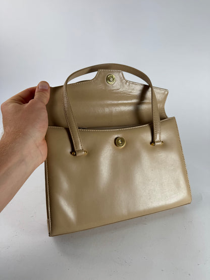 Vintage Givenchy 4G Leather Bag Brown