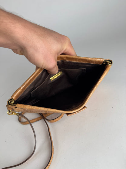 Vintage Chloe Leather Shoulder Bag Rose