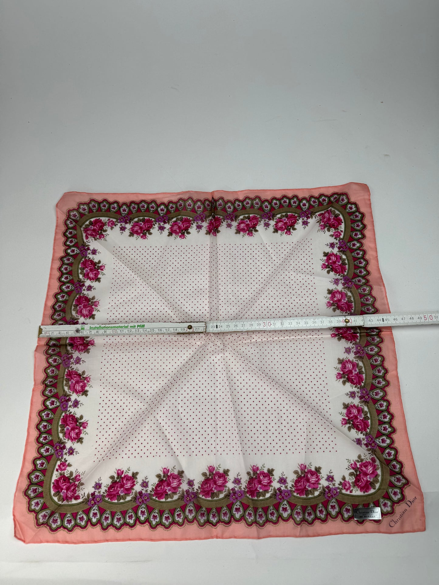 Vintage Dior Silk Scarf