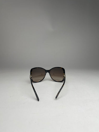 Vintage Loewe Madrid Oversized Sunglasses Brown