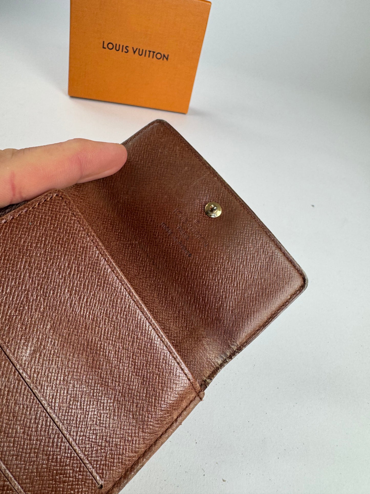 Vintage Louis Vuitton Monogram Dauphine monogram leather wallet